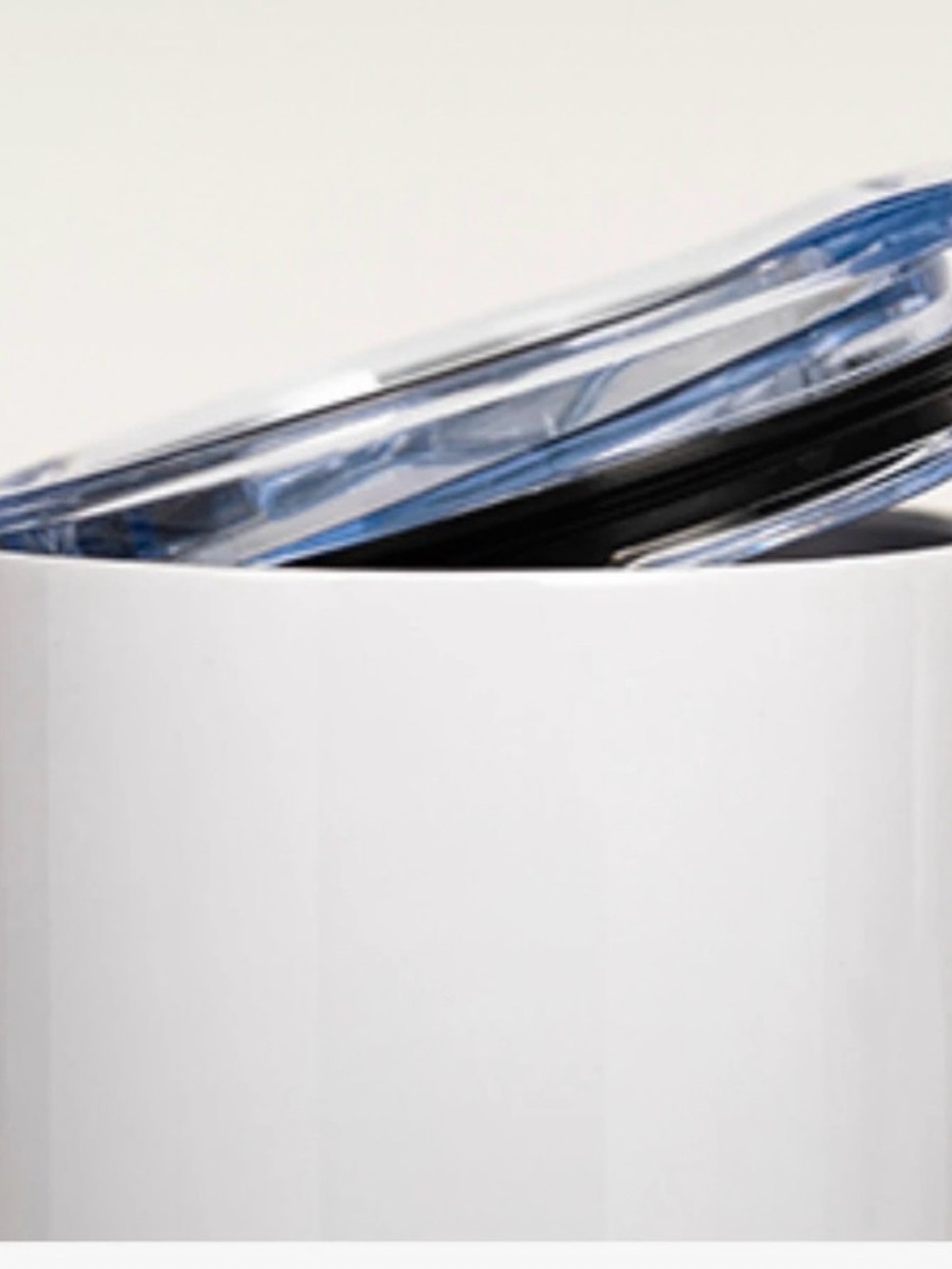Coach White Tumbler with Black Base - Picture 5 of 5